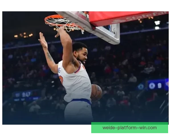 唐斯强势两双尼克斯险胜篮网布伦森米诺特表现抢眼难改败局